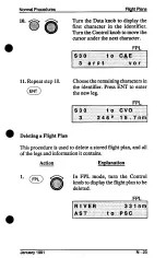 Preview for 97 page of II Morrow Inc. Apollo 800 Pilot'S Manual