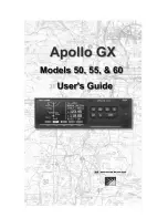 II Morrow Apollo GX 50 User Manual preview