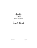 II Morrow Apollo GX55 User Manual preview