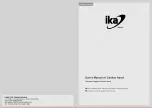 IKA IKA-BADEN User Manual preview