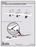 Preview for 2 page of Ikan PT3100 Quick Start Manual