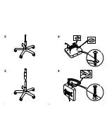 Preview for 4 page of IKEA ALLAK SWIVEL CHAIR BLK CF Instructions