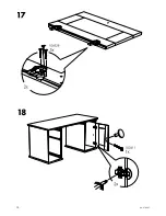 Preview for 14 page of IKEA ALVE DESK 59 7/8X25 5/8" ANTI Instructions Manual