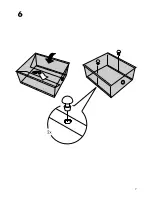 Preview for 7 page of IKEA ANDY DRAWER UNIT W/CASTERS 15X23" Instructions Manual