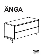 IKEA ANGA Assembly Instructions Manual preview