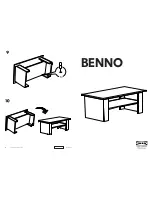 Preview for 1 page of IKEA BENNO Instructions
