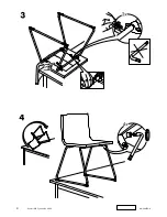 Preview for 4 page of IKEA BERNHARD CHAIR Assembly Instructions