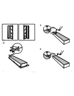 Preview for 7 page of IKEA BERTBY GLASS-DOOR WALL CABINET 17X67 Instructions Manual