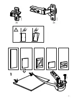 Preview for 3 page of IKEA BESTÅ VARA DOOR 23 5/8X15" Instructions Manual