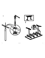 Preview for 4 page of IKEA BILLSTA RECTANGLE UNDERFRAME 28 3/8" Instructions Manual