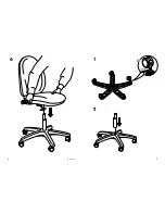 Preview for 3 page of IKEA BONNY SWIVEL CHAIR Instructions