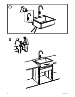 Preview for 8 page of IKEA DOMSJO Installation Instructions Manual