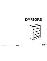 Preview for 1 page of IKEA DYFJORD Assembly Instructions Manual
