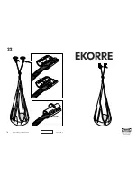 Preview for 1 page of IKEA EKKORE Instructions Manual