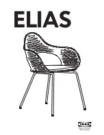 Preview for 1 page of IKEA ELIAS CHAIR W/ ARMS Instructions