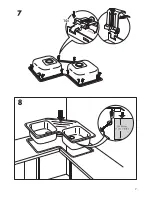 Preview for 7 page of IKEA EMSEN DOUBLE BOWL CORNER SINK 34X34" Instructions Manual