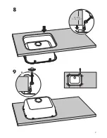 Preview for 7 page of IKEA EMSEN SINGLE BOWL INSET SINK 22X18" Instructions Manual