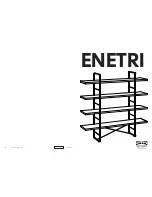 IKEA ENETRI SIDE UNT 13X62 1/4" Instructions preview