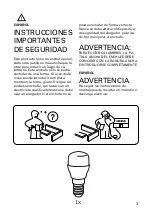 Preview for 3 page of IKEA FADO Safety Instructions