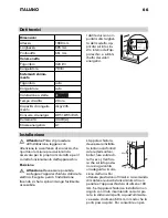 Preview for 66 page of IKEA FRAMTID FC323/78 Manual