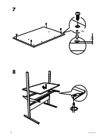 Preview for 8 page of IKEA FREDRIK COMPUTER WORKSTATION 50X28 Instructions Manual