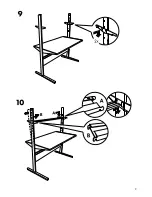 Preview for 9 page of IKEA FREDRIK COMPUTER WORKSTATION 50X28 Instructions Manual