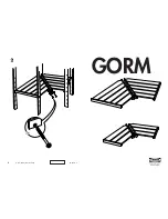 Preview for 1 page of IKEA GORM CORNER SHELF 20 1/8" Instructions