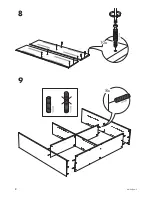 Preview for 8 page of IKEA GRANEMO GLASS-DOOR CABINET 63X68 1/2" Instructions Manual