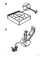 Preview for 12 page of IKEA GRANEMO GLASS-DOOR CABINET 63X68 1/2" Instructions Manual