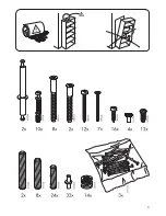 Preview for 3 page of IKEA GRANEMO GLASS DOOR CABINET 64X68" Instructions Manual