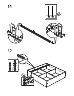 Preview for 11 page of IKEA GRANEMO GLASS DOOR CABINET 64X68" Instructions Manual