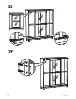 Preview for 24 page of IKEA GRANEMO GLASS DOOR CABINET 64X68" Instructions Manual