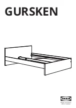 IKEA GURSKEN 194.086.69 Manual preview