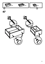 Preview for 49 page of IKEA HEMNES 105.072.92 Manual