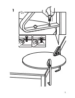 Preview for 3 page of IKEA IMFORS COFFEE TABLE 31" ROUND Instructions Manual