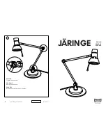 Preview for 1 page of IKEA JARINGE AA-163843-1 Assembly Instructions