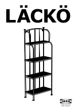 IKEA LACKO 201.518.37 Manual preview