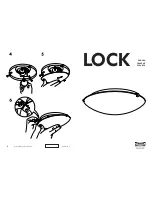 Preview for 1 page of IKEA LOCK AA-83594-2 Assembly Instructions