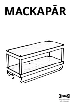 Preview for 1 page of IKEA MACKAPAR Quick Start Manual