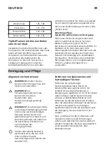 Preview for 39 page of IKEA MATMASSIG Manual