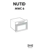 IKEA NUTID MWC 6 Installation Manual preview