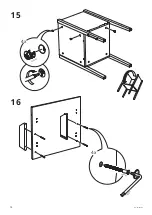 Preview for 12 page of IKEA OLDERDALEN Assembly Instruction Manual