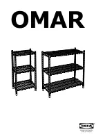 Preview for 1 page of IKEA Omar Assembly Instructions Manual