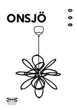 IKEA ONSJO Assembly Instruction Manual preview