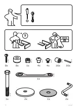 Preview for 2 page of IKEA PS LOMSK Assembly Instructions Manual