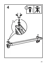 Preview for 41 page of IKEA SILVERGLANS Manual