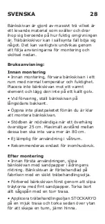 Preview for 28 page of IKEA SKOGARP Manual