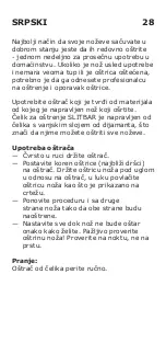 Preview for 28 page of IKEA SLITBAR Manual