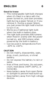 Preview for 6 page of IKEA TOSTHULT LED1731G6 Manual