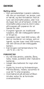 Preview for 18 page of IKEA TOSTHULT LED1731G6 Manual